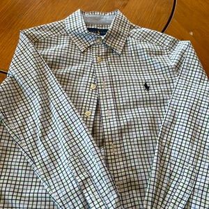 Pristine boys button down shirt Ralph Lauren